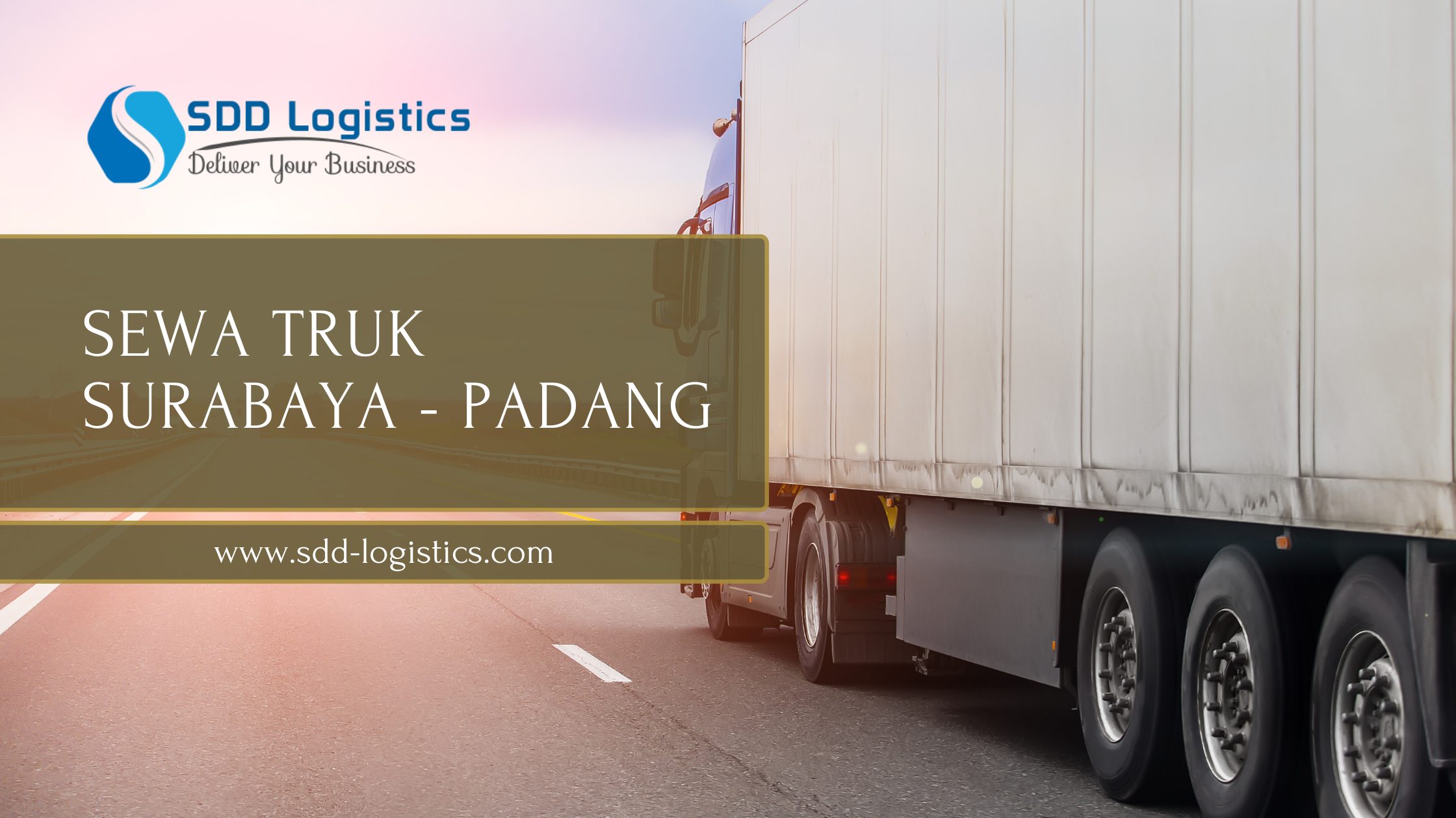 sewa truk surabaya padang