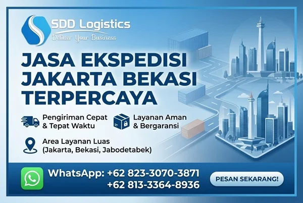 Jasa Ekspedisi Jakarta Bekasi Terpercaya