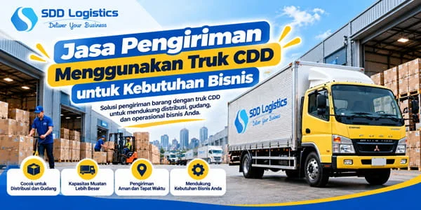 SDD Logistics Truck Delivery Banner