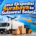 Surabaya to South Sulawesi Logistics Route